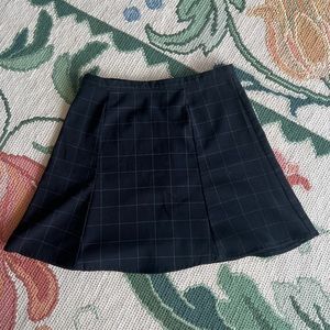 American Apparel black mini skirt